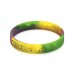 RTD-4149 : He Lives! Rubber Friendship Bracelet at Heaven's Charms RTD-4149 : He Lives! Rubber Friendship Bracelet at Heaven's Charms