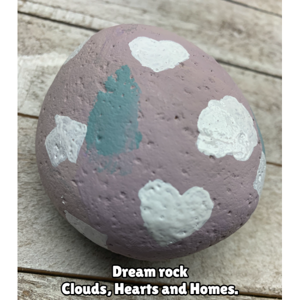 Pastel Dream Painted Rock