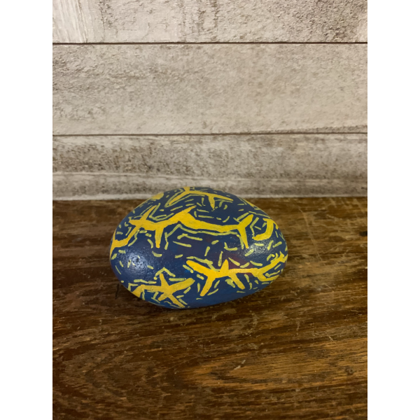 Lightning Painted Rock Lightning Painted Rock