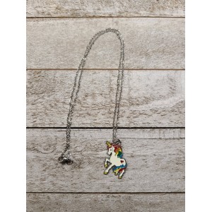 JTD-1029 : Unicorn Chain Necklace at Heavens Charms