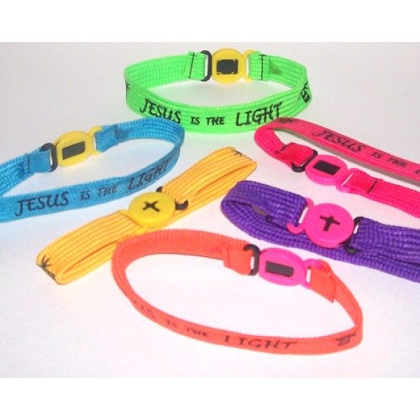 Jesus is the Light Nylon Bracelet Jesus is the Light Nylon Bracelet