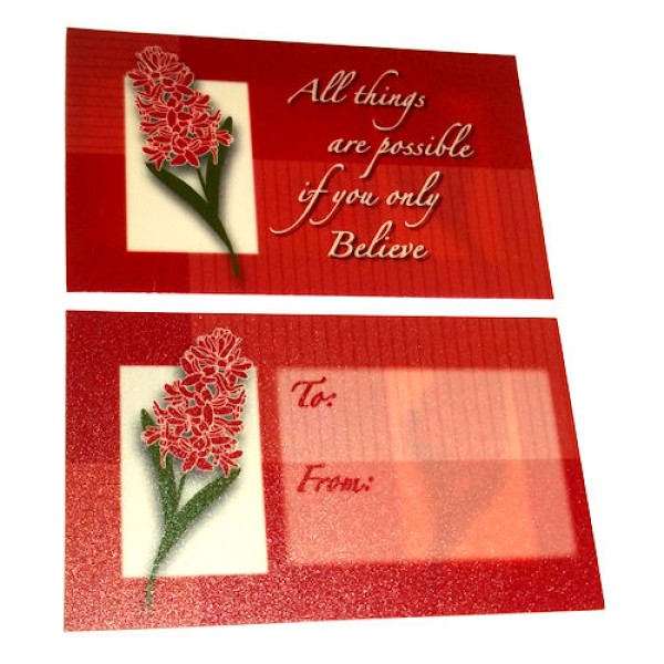 All Things Possible Plastic Wallet Card
