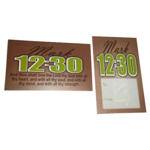 RTD-1745 : Love The Lord Plastic Wallet Card at Heavens Charms