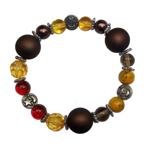 RTD-2776 : Magical Fall Beaded Bracelet at Heavens Charms