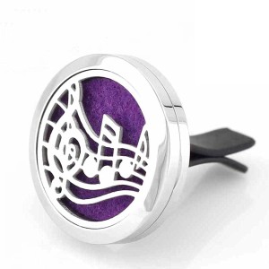RTD-3883 : Music Lover Essential Oils Diffuser Aromatherapy Car Auto Clip at Heavens Charms