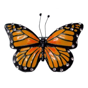 RTD-3978 : Monarch Butterfly Pin Brooch at Heavens Charms