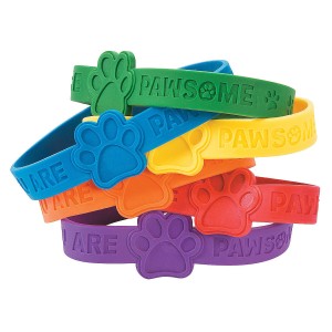 RTD-4176 : You Are Pawsome Print Bracelets at Heavens Charms