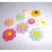 RTD-3670 : Small Resin Flowers for Crafts Assorted Colors 10-Pack at Heavens Charms