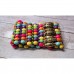 RTD-4033 : Wood Beaded Cuff Bracelet at Heavens Charms